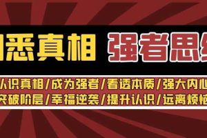 洞悉真相 强者思维：认识真相/成为强者/看透本质/强大内心/提升认识