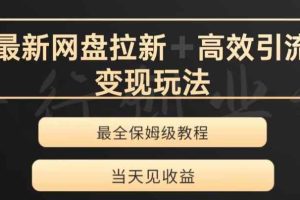 最新最全夸克网盘拉新变现玩法，多种裂变，举一反三变现玩法【揭秘】