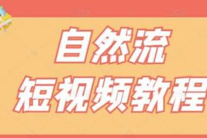 【瑶瑶短视频】自然流短视频教程，让你更快理解做自然流视频的精髓