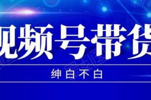 2020年9月红利项目：视频号带货，实测单个账号稳定日收入300左右（附素材）