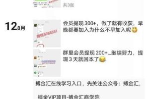 搏金汇小白无脑搬砖第2期：宝妈在家兼职操作挂机赚钱，自动日赚300+