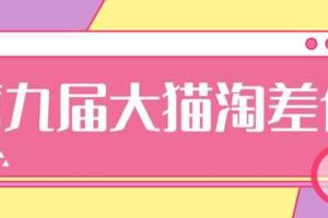 2020年最新大猫淘差价第九届分享课：淘宝如何选择关键词+选品+补单等【视频+文档】