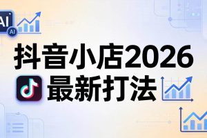（18232期）抖音小店2026最新打法-更新2026：从入驻到爆款裂变，李老师拆解拼上抖+1688铺货全流程