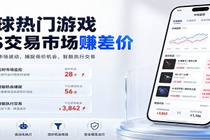 全球热门游戏CS交易市场赚差价,一个账号一部手机即可稳定运行,月入过万