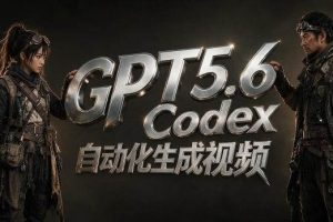 （19393期）GPT5.6+Codex自动化视频生成：提示词设计×角色设定×封面海报×工作流思路，高效产出AI视频