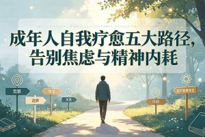 (19516期)付费文章:成年人自我疗愈五大路径,告别焦虑与精神内耗