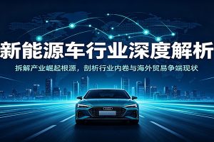 新能源车行业深度解析:拆解产业崛起根源,剖析行业内卷与海外贸易争端现状