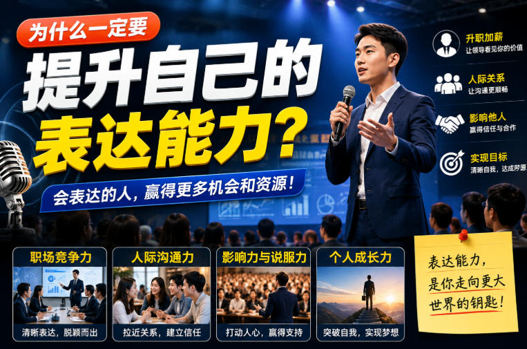 付费文章：为什么一定要提升自己的表达能力？