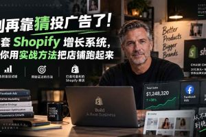 (20367期)别再靠猜投广告了!这套 Shopify 增长系统,教你用实战方法把店铺跑起来【原创双语字幕】